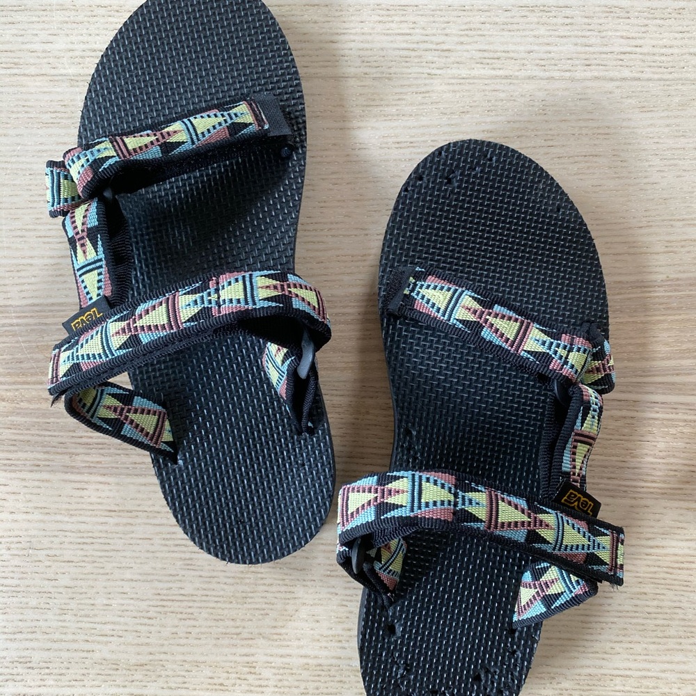 Backless Teva Sandals